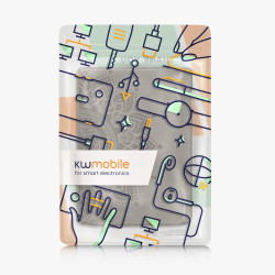 kwmobileÉtui Compatible avec Pocketbook InkPad 4 / Color 3 / Color 2 Coque - Étui à Rabat magnétique tabletteeReader Similicuir 