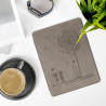 kwmobileÉtui Compatible avec Kobo Aura H2O Edition 2 Coque - Étui à Rabat magnétique tabletteeReader Similicuir - Gris