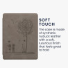 kwmobileÉtui Compatible avec Kobo Aura H2O Edition 2 Coque - Étui à Rabat magnétique tabletteeReader Similicuir - Gris