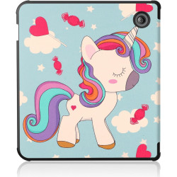 Antichoc Housse pour KOBO Libra Colour Coque - Étui KOBO Libra Colour 7" Liseuse eBook Housse avec Support Pliant Housse Protect