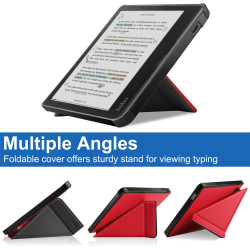Antichoc Housse pour KOBO Libra Colour Coque - Étui KOBO Libra Colour 7" Liseuse eBook Housse avec Support Pliant Housse Protect