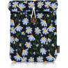 Dadanism 6-7 pouces liseuses housse sac avec broderie florale de marguerites pour 7" nouveau kindle paperblanc/colorsoft signatu