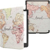 kwmobile Étui Compatible avec Pocketbook InkPad 4 / Color 3 / Color 2 Coque - Étui à Rabat magnétique Tablette eReader Similicui