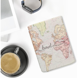 kwmobile Étui Compatible avec Pocketbook InkPad 4 / Color 3 / Color 2 Coque - Étui à Rabat magnétique Tablette eReader Similicui