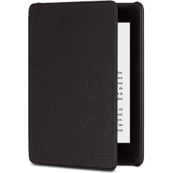 Étui amazon en cuir pour kindle paperblanc (10ème génération - modèle 2018), noir