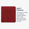 kwmobileÉtui Compatible avec Kobo Libra Colour Coque - Étui à Rabat magnétique tabletteeReader Similicuir - Rouge foncé