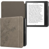 kwmobileÉtui Compatible avec Kobo Libra Colour Coque - Étui à Rabat magnétique tabletteeReader Similicuir - Gris