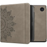kwmobileÉtui Compatible avec Kobo Libra Colour Coque - Étui à Rabat magnétique tabletteeReader Similicuir - Gris