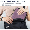 kwmobile Étui Compatible avec 6" eReader Étui - Coque de Protection pour Liseuse Électronique eReader en Tissu 17 x 12 x 2 cm - 