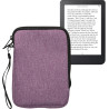 kwmobile Étui Compatible avec 6" eReader Étui - Coque de Protection pour Liseuse Électronique eReader en Tissu 17 x 12 x 2 cm - 