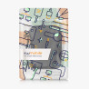 kwmobile Étui Compatible avec 6" eReader Étui - Coque de Protection pour Liseuse Électronique eReader en Tissu 17 x 12 x 2 cm - 