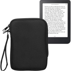 kwmobile Étui Compatible avec 6" eReader Étui - Coque de Protection pour Liseuse Électronique eReader en Tissu 17 x 12 x 2 cm - 