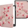 kwmobile Étui Compatible avec Pocketbook InkPad 4 / Color 3 / Color 2 Coque - Étui à Rabat magnétique Tablette eReader Similicui