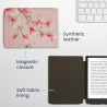 kwmobile Étui Compatible avec Pocketbook InkPad 4 / Color 3 / Color 2 Coque - Étui à Rabat magnétique Tablette eReader Similicui