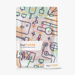 kwmobile Étui Compatible avec Pocketbook InkPad 4 / Color 3 / Color 2 Coque - Étui à Rabat magnétique Tablette eReader Similicui