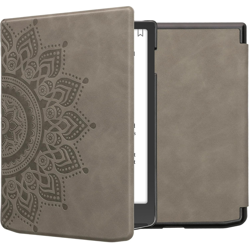 kwmobileÉtui Compatible avec Pocketbook InkPad 4 / Color 3 / Color 2 Coque - Étui à Rabat magnétique tabletteeReader Similicuir 