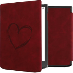 kwmobileÉtui Compatible avec Pocketbook InkPad 4 / Color 3 / Color 2 Coque - Étui à Rabat magnétique tabletteeReader Similicuir 