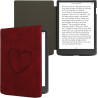 kwmobileÉtui Compatible avec Pocketbook InkPad 4 / Color 3 / Color 2 Coque - Étui à Rabat magnétique tabletteeReader Similicuir 