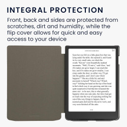 kwmobileÉtui Compatible avec Pocketbook InkPad 4 / Color 3 / Color 2 Coque - Étui à Rabat magnétique tabletteeReader Similicuir 
