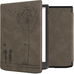 kwmobileÉtui Compatible avec Pocketbook InkPad 4 / Color 3 / Color 2 Coque - Étui à Rabat magnétique tabletteeReader Similicuir 