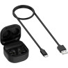 Coque de Chargement de Rechange pour Casque Samsung Galaxy Buds FE SM-R400, Blanc, sans écouteurs