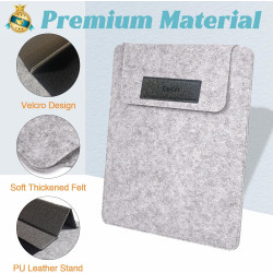 Caweet Étui de protection pour Kindle Scribe 11" - Convient pour Colorsoft 1ère génération et 3ème génération 2025 - Cuir synthé