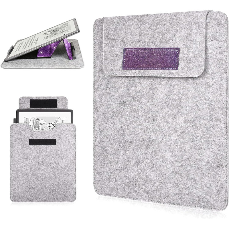 Caweet Étui de protection pour Kindle Scribe 11" - Compatible avec Colorsoft 1ère génération et 3ème génération 2025 - Cuir synt