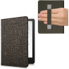 Kwmobile etui compatible avec kindle paperblanc 11e génération - étui à rabat magnétique tablette ereader similicuir avec sangle