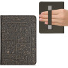 Kwmobile etui compatible avec kindle paperblanc 11e génération - étui à rabat magnétique tablette ereader similicuir avec sangle