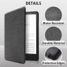 Mygadget housse pour kindle paperblanc 12e génération [ 2024 - sa569p - 7 pouces ] - etui nylon poignée élastique - flip case ti