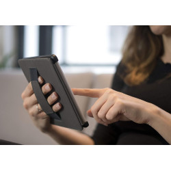 Mygadget housse pour kindle paperblanc 12e génération [ 2024 - sa569p - 7 pouces ] - etui nylon poignée élastique - flip case ti