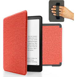 Mygadget housse pour kindle paperblanc 12e génération [ 2024 - sa569p - 7 pouces ] - etui nylon poignée élastique - flip case ti