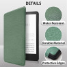 Mygadget housse pour kindle paperblanc 12e génération [ 2024 - sa569p - 7 pouces ] - etui nylon poignée élastique - flip case ti