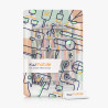 Kwmobile étui compatible avec amazon kindle paperblanc coque - étui à rabat magnétique tablette ereader similicuir - bleu-vert-f