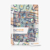 Kwmobile étui compatible avec amazon kindle paperblanc coque - étui à rabat magnétique tablette ereader similicuir - multicolore
