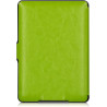 Kwmobile étui compatible avec amazon kindle paperblanc coque - étui à rabat magnétique tablette ereader similicuir - vert clair
