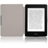 Kwmobile étui compatible avec amazon kindle paperblanc coque - étui à rabat magnétique tablette ereader similicuir - rose clair-
