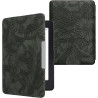 Kwmobile étui compatible avec amazon kindle paperblanc coque - étui à rabat magnétique tablette ereader similicuir - vert