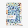 Kwmobile étui compatible avec amazon kindle paperblanc coque - étui à rabat magnétique tablette ereader similicuir - bleu-bleu c
