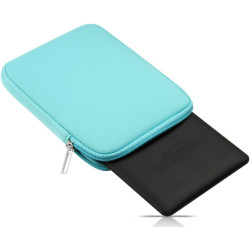 Housse pochette etui en néoprène zipper latérale pour amazon kindle paperblanc/kindle voyage 6"/kindle oasis/toute nouvelle lise