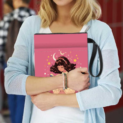 craspire Housse de Protection pour Livre de Lecture pour Les Amateurs de Livres Couverture en Tissu Lavable avec Fermeture Éclai