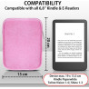 Mygadget pochette en néoprène pour tablette jusqu'à 6,8 pouces [ 19 x 13,5 cm ] – housse de protection compatible avec kindle pa