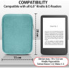 Mygadget pochette en néoprène pour tablette jusqu'à 6,8 pouces [ 19 x 13,5 cm ] – housse de protection compatible avec kindle pa