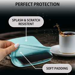 Mygadget pochette en néoprène pour tablette jusqu'à 6,8 pouces [ 19 x 13,5 cm ] – housse de protection compatible avec kindle pa