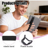 Dragonne pour Tablet Anti-Dérapante Bande de Maintien Universelle pour Tablette PC & Liseuse Utilisation à Une Main Sangle de Po