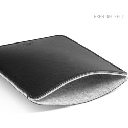 Comfyable e-reader sleeve precisely compatible for 6.8 inch kindle paperwhite 5 (11th generation 2021), pu faux leather protecti