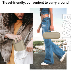 Bovke cas compatible beats pill sans fil bleutooth haut - parleur beats pill portable haut - parleur stand pochette avec maille 