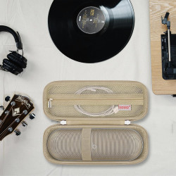 Bovke cas compatible beats pill sans fil bleutooth haut - parleur beats pill portable haut - parleur stand pochette avec maille 