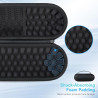 Bovke étui de transport pour haut-parleur bleutooth portable beats pill 2024, étui de protection avec rembourrage en mousse et p
