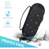 Bovke étui de transport pour haut-parleur bleutooth portable beats pill 2024, étui de protection avec rembourrage en mousse et p